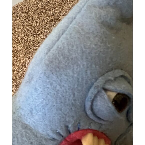 Fuggler Ugly Monster 9' 3 Eye Annoyed Blue Alien - Picture 5 of 5